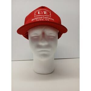 Richardson Printed Logo Trucker Comfort Red Dress Casual Work Hat Snapback